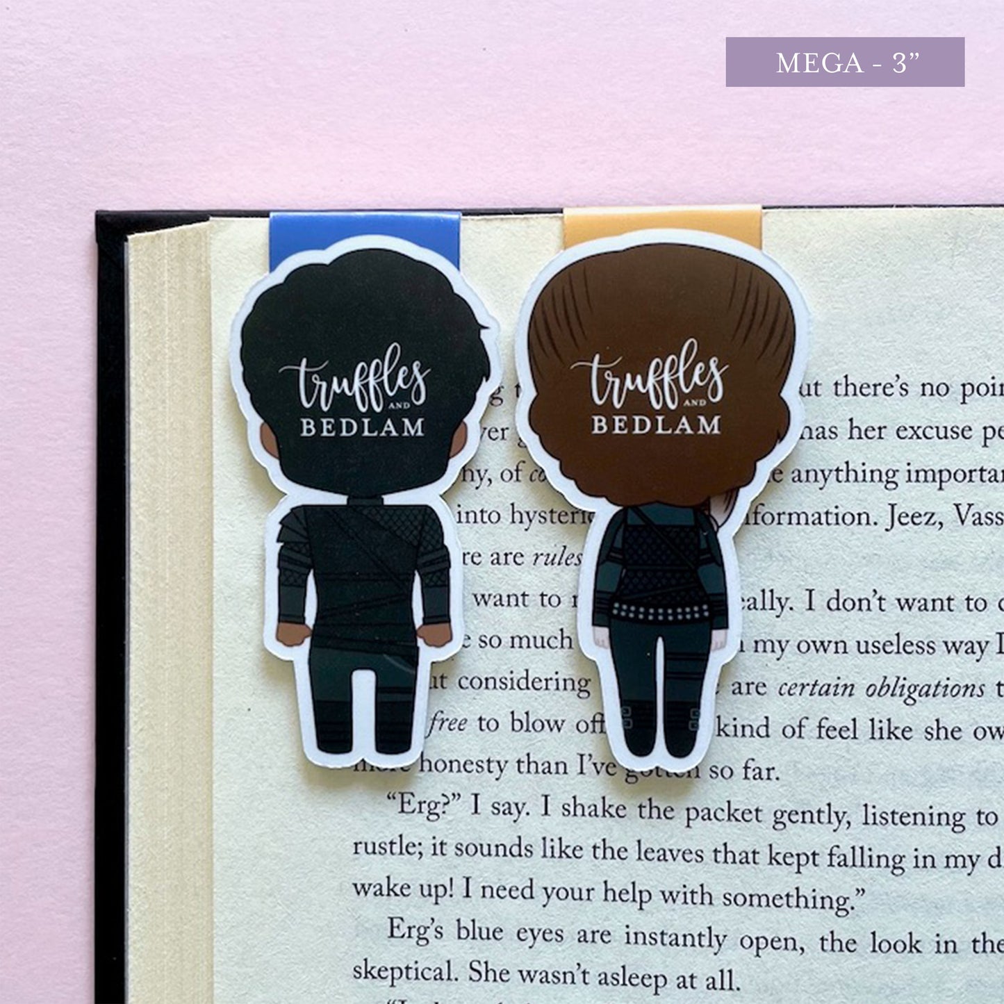 Violet Sorrengail and Xaden Riorson Magnetic Bookmarks