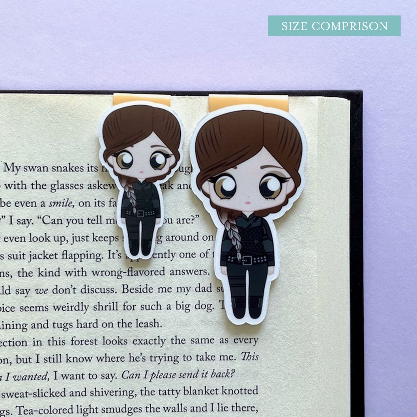 Violet Sorrengail and Xaden Riorson Magnetic Bookmarks