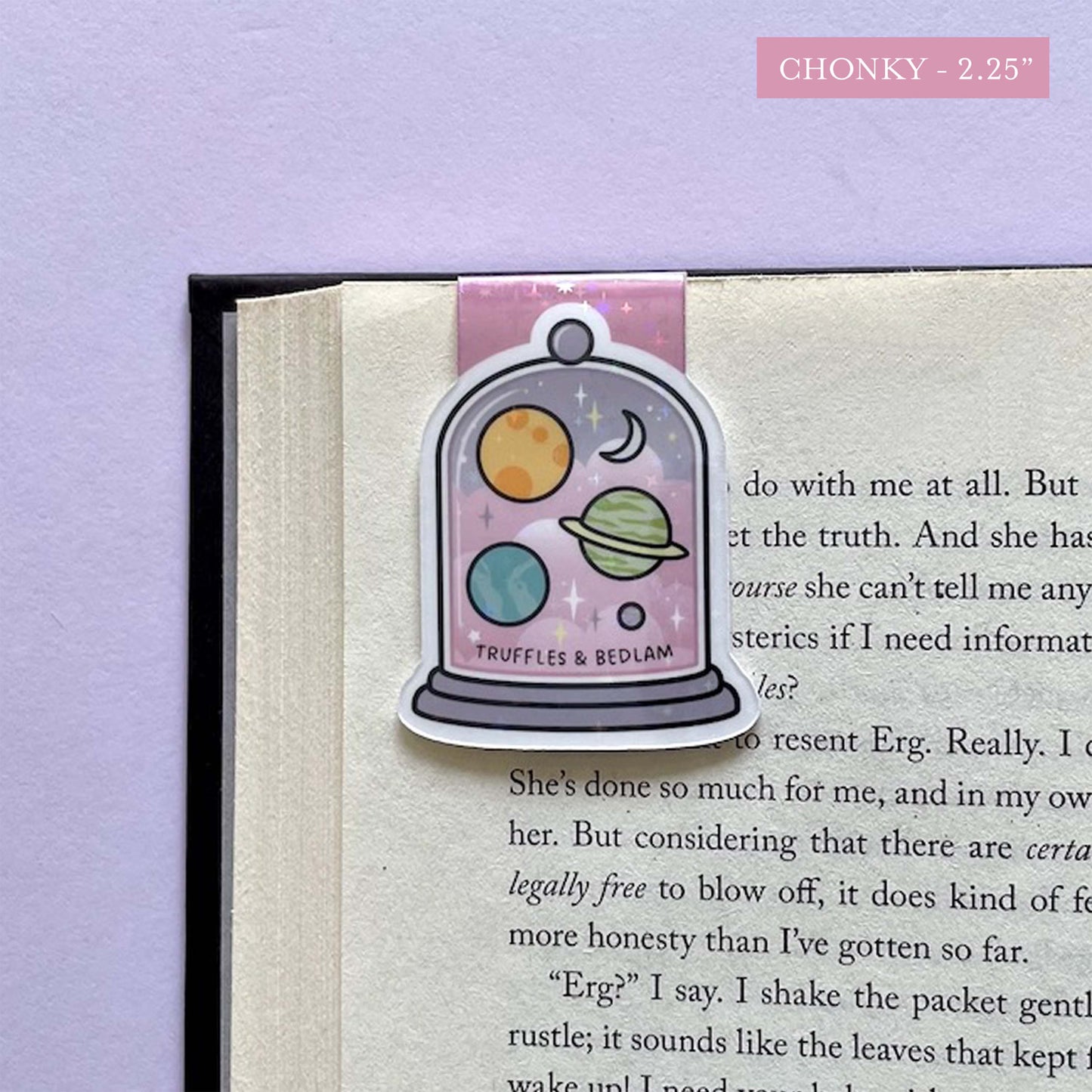 Little Galaxy in a Jar Magnetic Bookmark