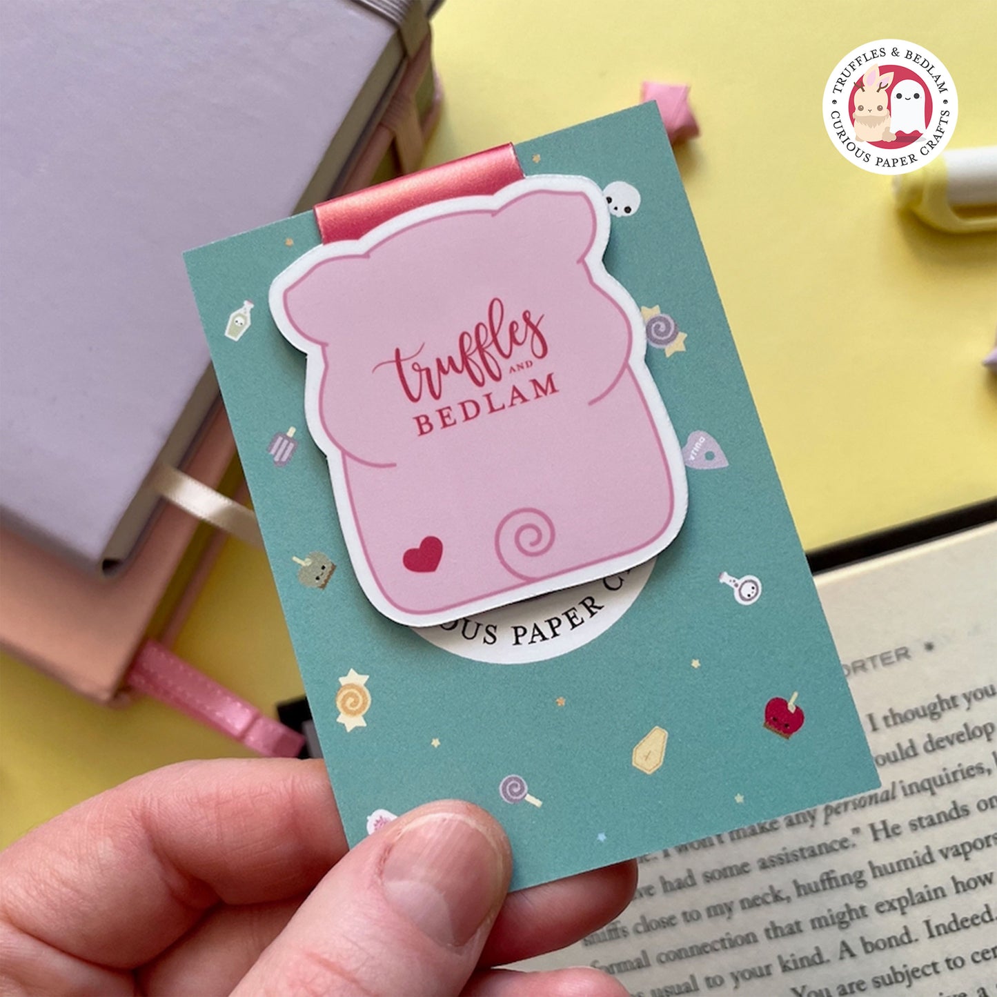 Piggy Magnetic Bookmark