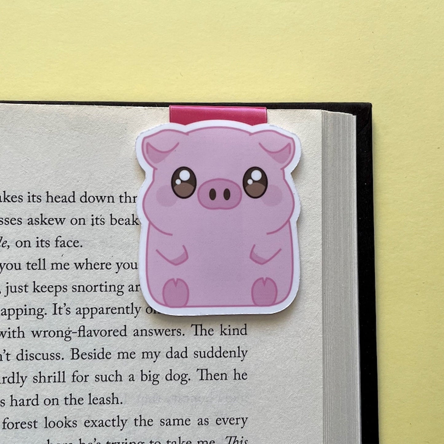 Piggy Magnetic Bookmark